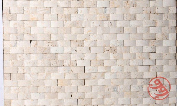 سنگ آنتیک حصیری سفید آنتیک سنگ خشتی